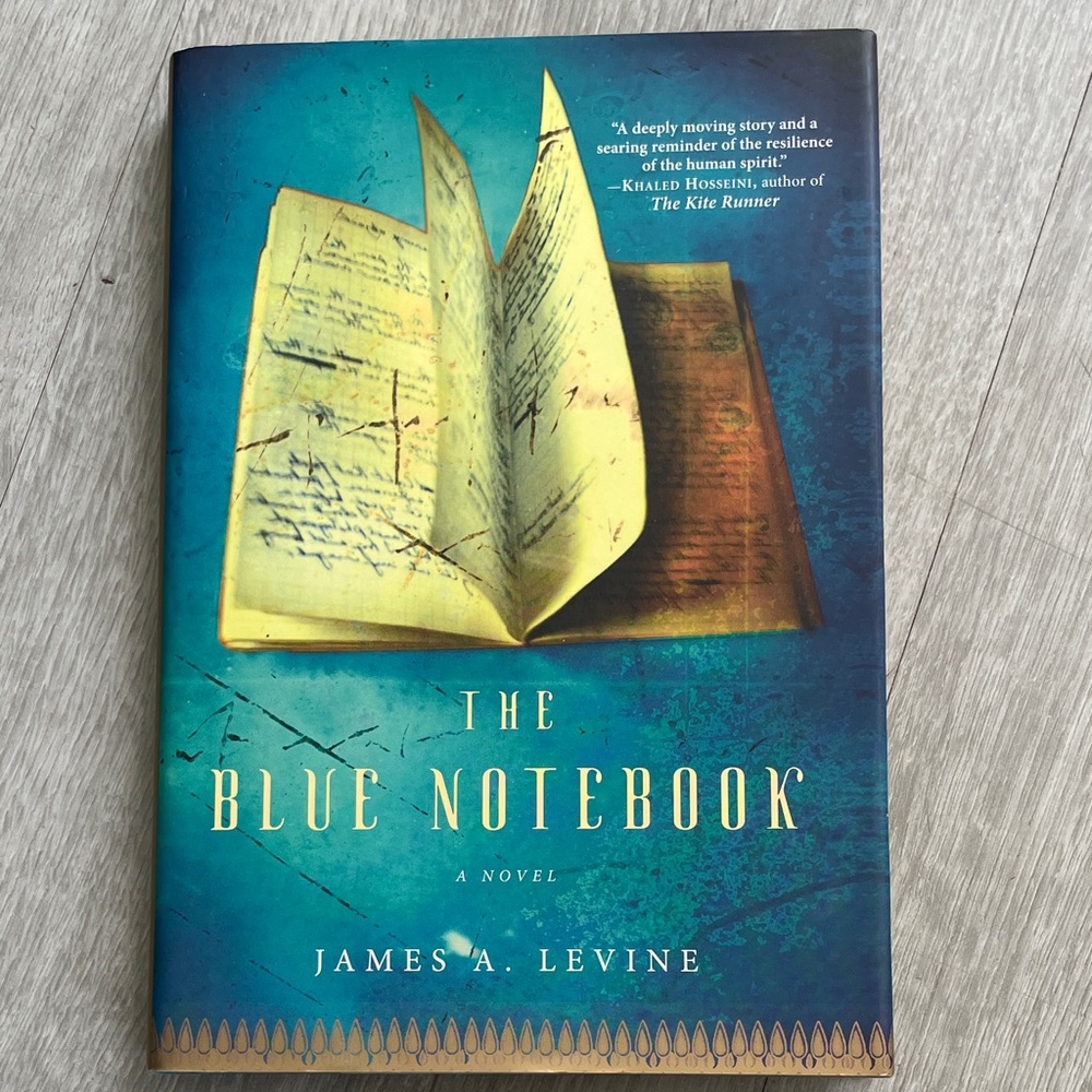 The Blue Notebook Hardcover Book
